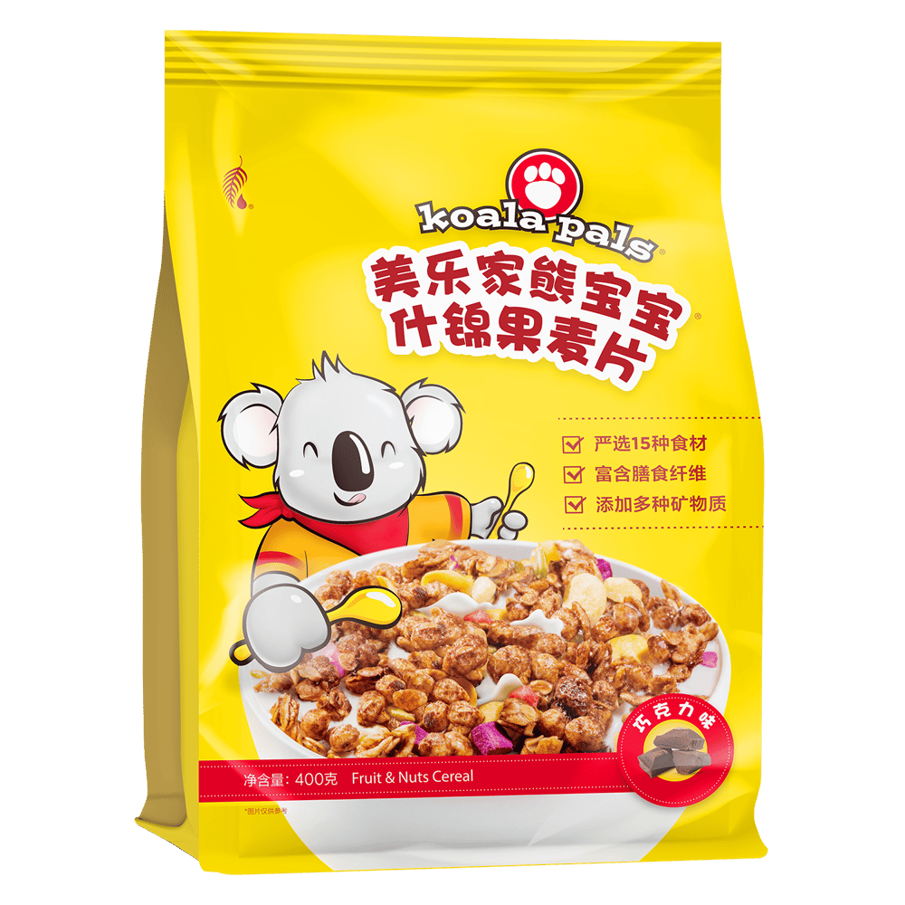 美乐家熊宝宝什锦果麦片