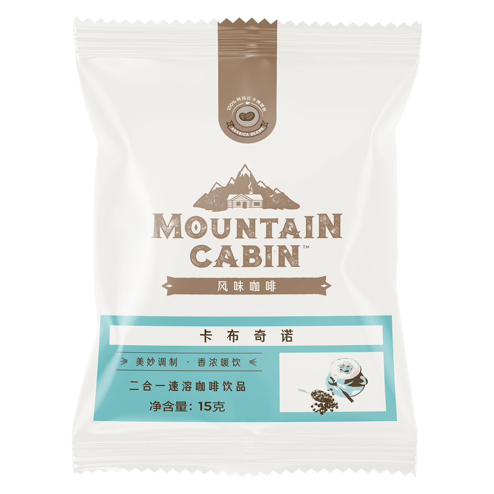 Mountain Cabin卡布奇诺二合一速溶咖啡饮品