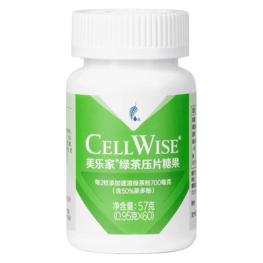 美乐家绿茶压片糖果
