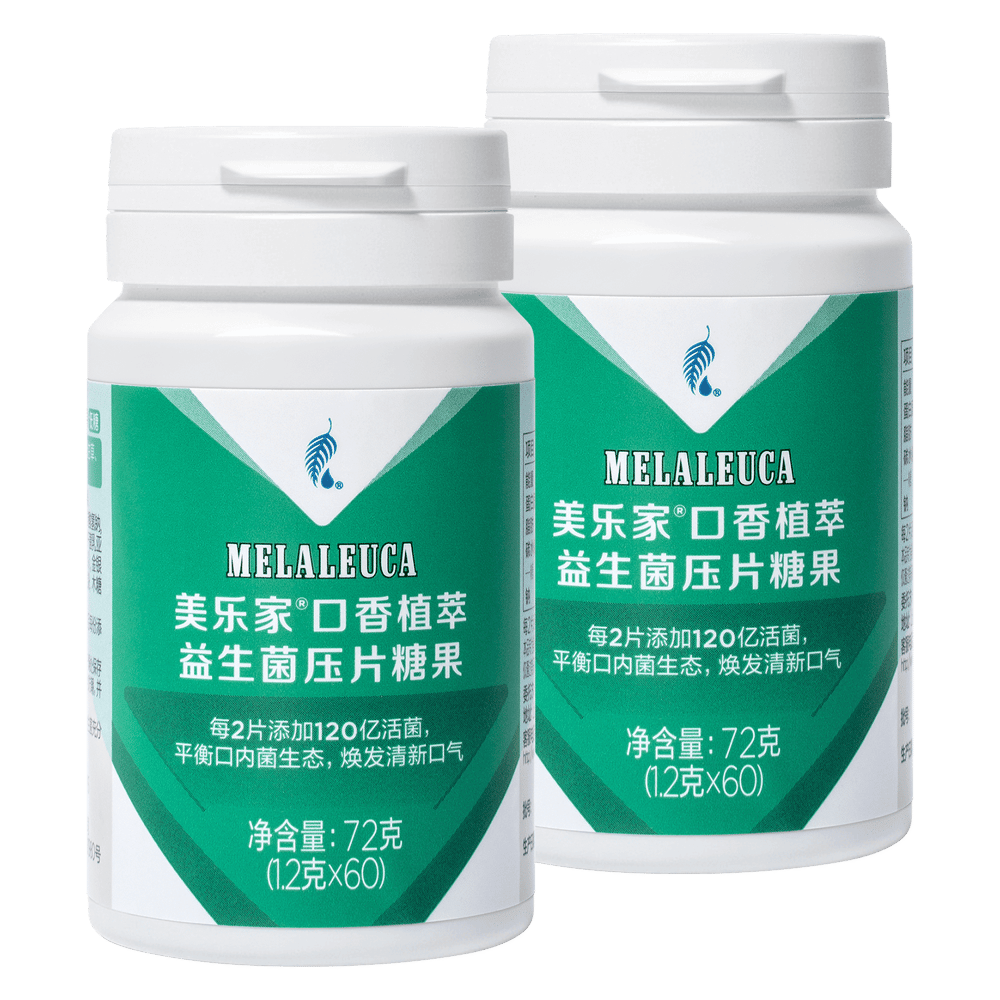 口香植萃益生菌压片糖果 双胞组