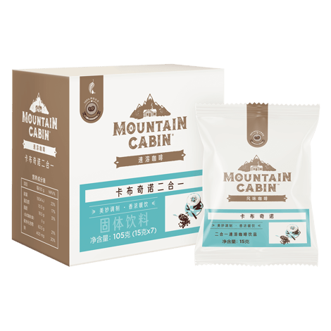 Mountain Cabin卡布奇诺二合一速溶咖啡饮品