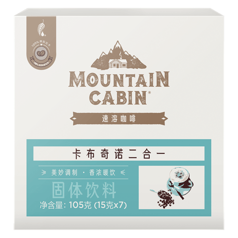 Mountain Cabin卡布奇诺二合一速溶咖啡饮品