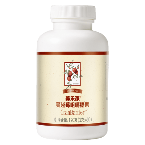 美乐家蔓越莓咀嚼糖片