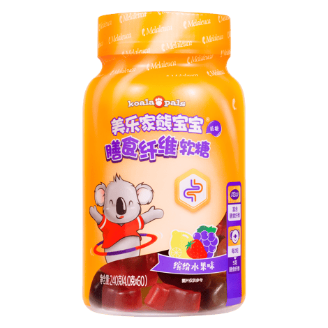 美乐家熊宝宝膳食纤维软糖 (低糖）
