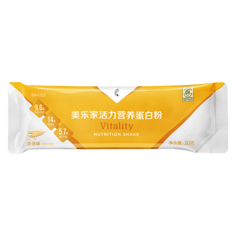 美乐家活力营养蛋白粉-麦香味