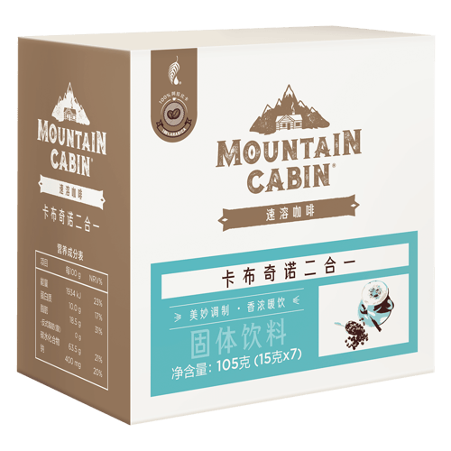Mountain Cabin卡布奇诺二合一速溶咖啡饮品