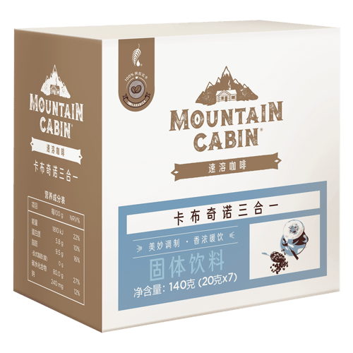 Mountain Cabin卡布奇诺三合一速溶咖啡饮品